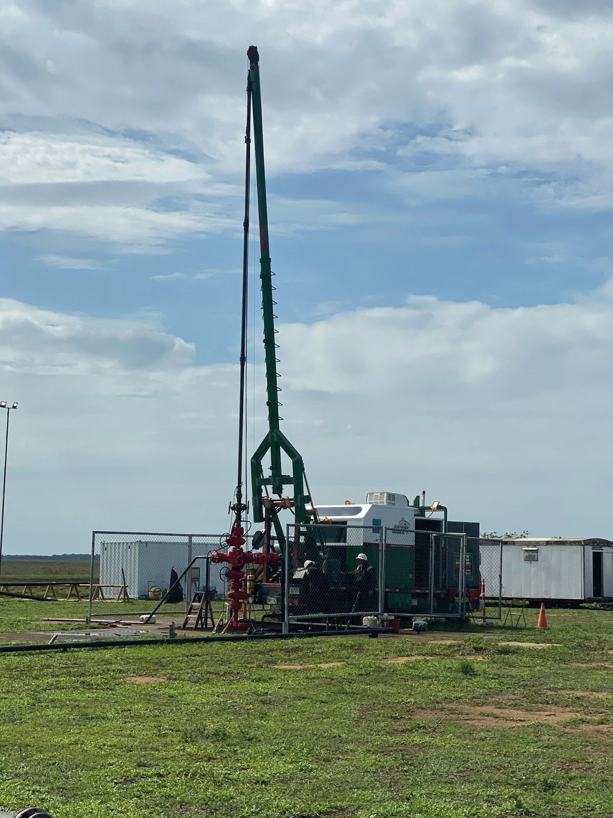 Drilling rig at Joropo Block