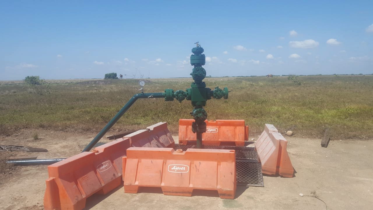 Ojo de Tigre 3 — wellhead at Hato Corozal